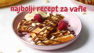 Najbolji recept za vafle  bakin kolač  galete [upl. by Bertold]