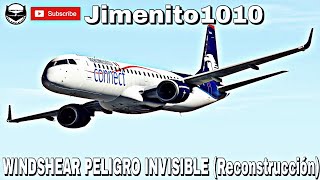 AEROMEXICO CONNECT 2431 Reconstrucción TORMENTA EN EL DESPEGUE ⛈💨 🛩🔥 [upl. by Gerome295]