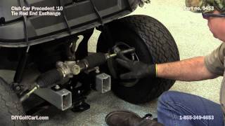 Club Car Precedent Tie Rod  How to Replace on Golf Cart [upl. by Pearce]