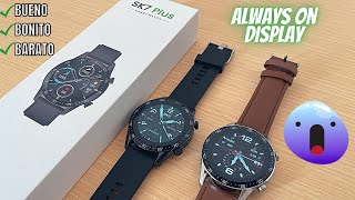 NUEVO SMARTWATCH Sk17 Plus Reloj Inteligente Unboxing  Analisis  Guia Smartwatch Android BARATO [upl. by Bathelda]