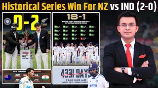 New Zealand becomes the 1st team to win a test series in Indiashubhankarmishraofficial [upl. by Nomyad953]