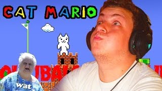 A VILÁG LEGIDEGESÍTŐBB JÁTÉKA  Cat Mario Rage Gameplay [upl. by Adne]