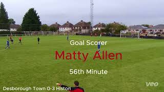 Desborough Town v Histon UCL 30092023 [upl. by Aehs399]