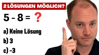 1 Klasse Mathe Gibt es doch ZWEI richtige Lösungen [upl. by Casimir]