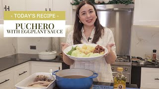 MARJORIES KITCHEN Puchero with Eggplant Sauce  Marjorie Barretto [upl. by Naedan]