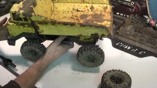 JRP RC  How To Convert Your Old Tonka Truck Into a RC [upl. by Ayikal]