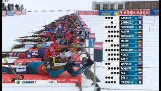 Mass Start Men  Annecy  Le Grand Bornan  17122017 [upl. by Aelsel]