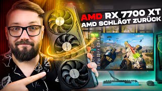 AMD OHNE KONKURRENZ RX 7700 XT vs RTX 4060Ti 4070 RX 6800 [upl. by Shulman]