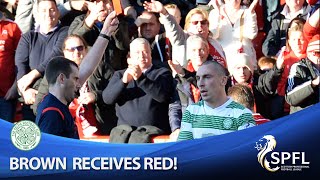 Scott Brown red card Did captain deserve to go [upl. by Emelun224]