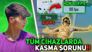 90 FPS NASIL YAPILIR PUBG MOBİLE 2024❗TÜM CİHAZLARDA KASMA SORUNUNUN ÇÖZÜMÜ 31 [upl. by Iniffit257]