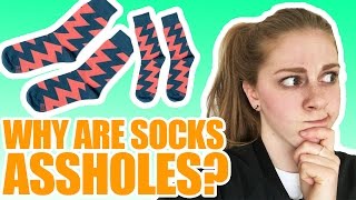 Why do you get holes in socks  QampA [upl. by Knowle]