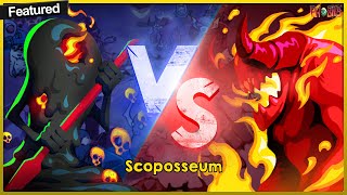 CHARON SUPPORT IN SCOPOSSEUM  LORDShinraX 🆚 Alexander517 Phobies Gameplay [upl. by Emera]