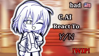 Some Cai characters react to YN  WIP  SHORT LIKE SHINOBU  CRINGE [upl. by Eirrol600]