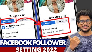 How to activate follower option in facebook account 2022  Followers on Facebook Settings 2022 ✅ [upl. by Llenrad]