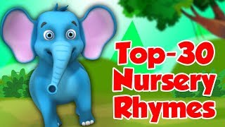 Top 30 Hindi Nursery Rhymes For Kids  Hindi Kavita  Little Treehouse India  Top Hindi Poems [upl. by Lawley483]