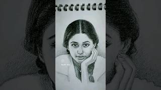 SMITA PATIL pencil sketch penciledrawing smitapatil marathi actress sketch ajarts [upl. by Animor]