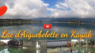 Le Lac dAiguebelette en Kayak cest tout simplement grandiose en couleurs [upl. by Anipsed]