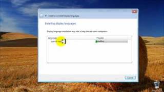 cambiar el idioma de windows 7 [upl. by Ardath]