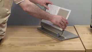 How To Make A Hard Cover Book With A Perfect Binding Machine [upl. by Akired]