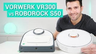 Vorwerk Kobold VR300 vs Roborock S50  Die Saugroboter im Test Vergleich amp Review [upl. by Publea925]