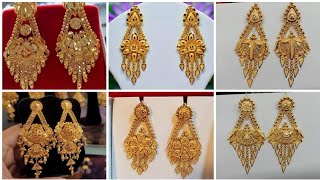 gold earrings designs 😱👌new model 2023 Coimbatore youtube 2023 [upl. by Adnuahsar]