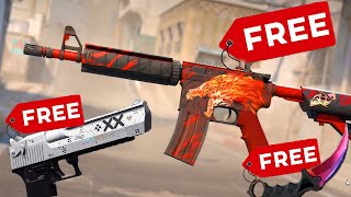 How to get free CSGO skins [upl. by Nivlag]