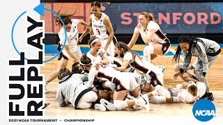 Stanford vs Arizona 2021 Womens National Championship  FULL REPLAY [upl. by Anivram]