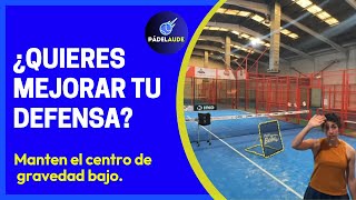 👉CLASES DE PADEL  MEJORA LA DEFENSA✅ [upl. by Nihcas]