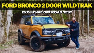 2022 Ford Bronco 2 Door Sasquatch Review fordbronco bronco [upl. by Yrocal44]