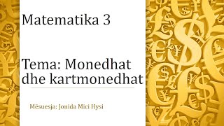 Matematika 3 Monedhat dhe kartemonedhat [upl. by Andree688]