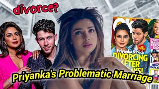 PRIYANKA CHOPRA amp NICK JONAS GETTING DIVORCE DUE TO THEIR TOXIC RELATIONSHIP [upl. by Slin]