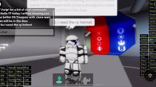 How to make 501st FO Trooper in timelines RPCodes In The Description [upl. by Adnocahs567]