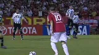 Internacional 2 x 0 Banfield  Gols  Libertadores 2010 [upl. by Einahteb102]