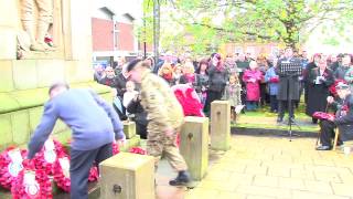 Burslem Remembrance Sunday [upl. by Klute983]