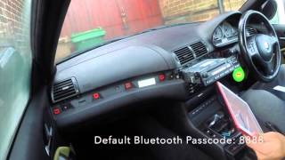 Dension Gateway Lite BT Bluetooth USB Aux Installation Tutorial 2006 BMW E46 M3 HD [upl. by Burck]