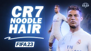 Cristiano Ronaldo Noodle Hair FaceMod For FIFA 23 FREE  Tutorial  TU171 [upl. by Tdnarb]