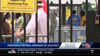 Final weekend of Jazz Fest kicks off in New Orleans [upl. by Marcellina]