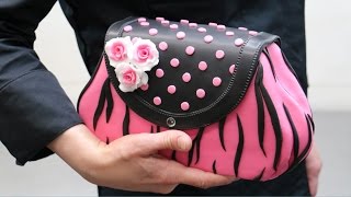 The Most Delicious Purse Ever How To Make by CakesStepbyStep [upl. by Zitvaa876]