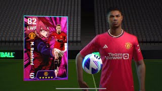 How To Upgrade Free M RASHFORD In Pes 24  BLUE LOCK Rashford Max Training Tutorial In Efootball 24 [upl. by Revlis]