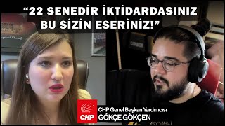 KADINA ŞİDDET ve ADALET CHP Genel Başkan Yardımcısı Gökçe Gökçen Konuğum [upl. by Nwahsuq]