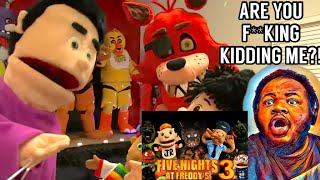 SML Movie Five Nights At Freddys 3 REACTION sml jeffy fnaf 😂😳🐻 [upl. by Fasto]