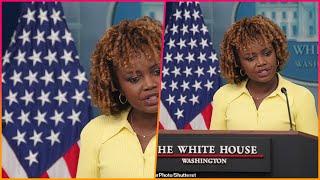 Fury grows in White House as Karine JeanPierre admits she misled reporters about Parkinsons [upl. by Sucramej]