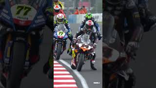 Teammates battle it out for 9th place ⚔️  2024 UKWorldSBK 🇬🇧 [upl. by Adiel]