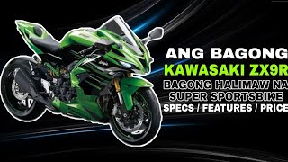 ANG BAGONG ZX9R NI KAWASAKI  ILALABAS NA  SUPERSPORTS NA TALAGANG FUTURISTIC DESIGN AND AGGRESSIVE [upl. by Auoy]