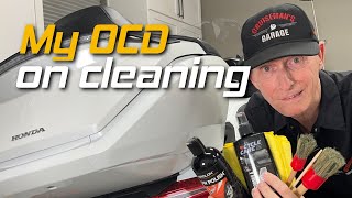 Am I OCD When It Comes To Cleaning My Honda Goldwing Cruisemans Garage [upl. by Abbott765]