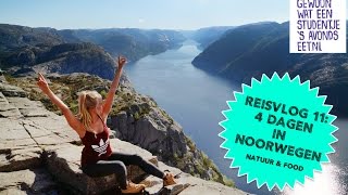 Reisvlog 11 Natuur amp eten in Noorwegen Preikestolen Stavanger amp Bergen [upl. by Neeoma]