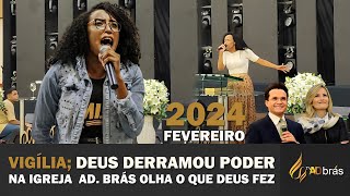 Sulamita Alves  Vigília da Restauração  Olha o que Deus fez na AD Brás  2024 [upl. by Lekkim]