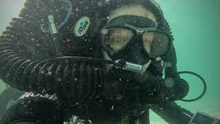 20240526 Diving for Sharks Teeth on my XCCR Rebreather at Service Club Park in Venice FL [upl. by Aneez590]