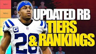 Updated Dynasty RB Rankings with TIERS  2023 Dynasty Football [upl. by Mehitable]