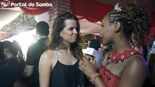 LUANA BANDEIRA ENTREVISTA AS CELEBRIDADES DO CARNAVAL [upl. by Yelrah]